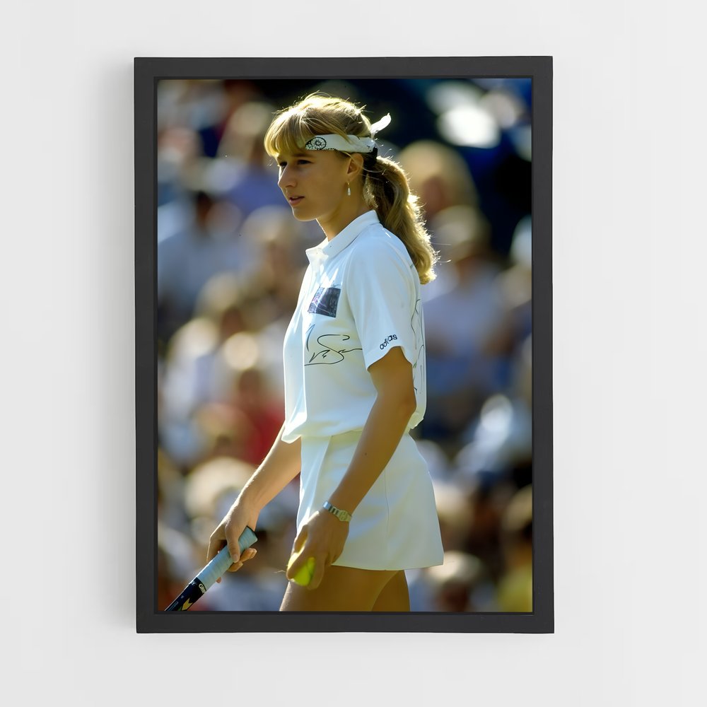 Poster Championne de Tennis (vue 2)